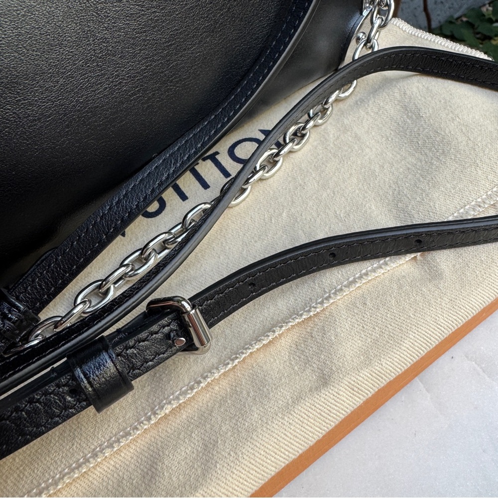 Louis Vuitton Calfskin Leather Soft Slim Trunk Crossbody - Picture 9 of 16